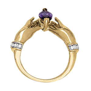 Marquise Gemstone Fashion Ring · 0.10 ct tw