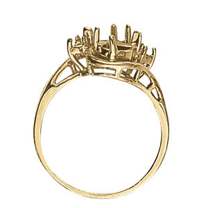 Pear Gemstone Fashion Ring · 0.08 ct tw