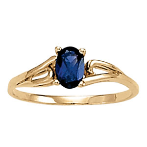 Oval Gemstone Fashion Ring
