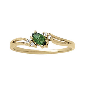 Marquise Gemstone Fashion Ring · 0.04 ct tw