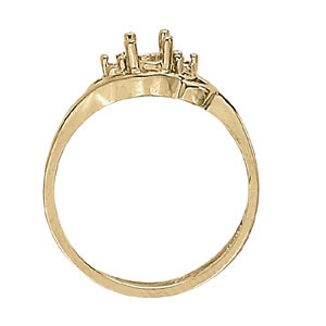 Round Gemstone Fashion Ring · 0.04 ct tw