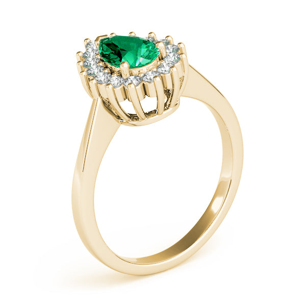 Pear Gemstone Fashion Ring · 0.30 ct tw