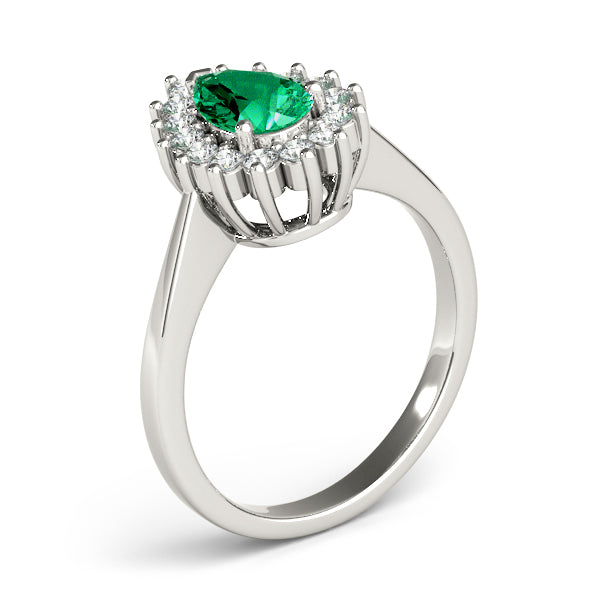 Pear Gemstone Fashion Ring · 0.24 ct tw