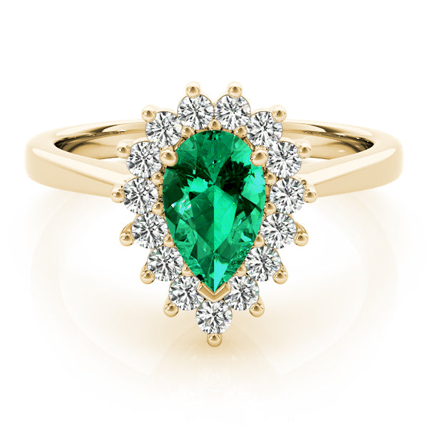 Pear Gemstone Fashion Ring · 0.30 ct tw