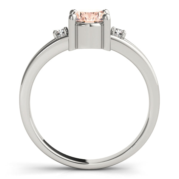 Oval Gemstone Fashion Ring · 0.04 ct tw