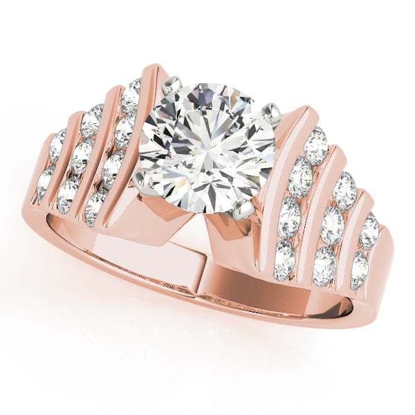 Multi-Row Diamond Engagement Ring · 0.54 ct tw