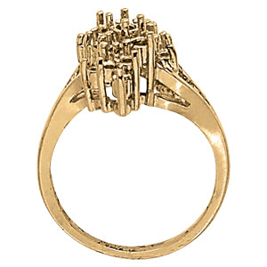 Diamond Cluster Fashion Ring · 0.73 ct tw