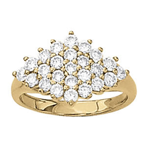 Diamond Cluster Fashion Ring · 1.00 ct tw