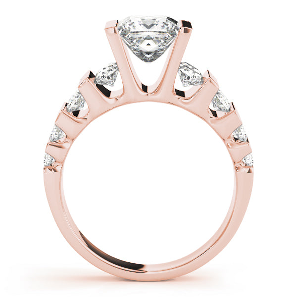Round Multi-Row Diamond Engagement Ring · 1.74 ct tw