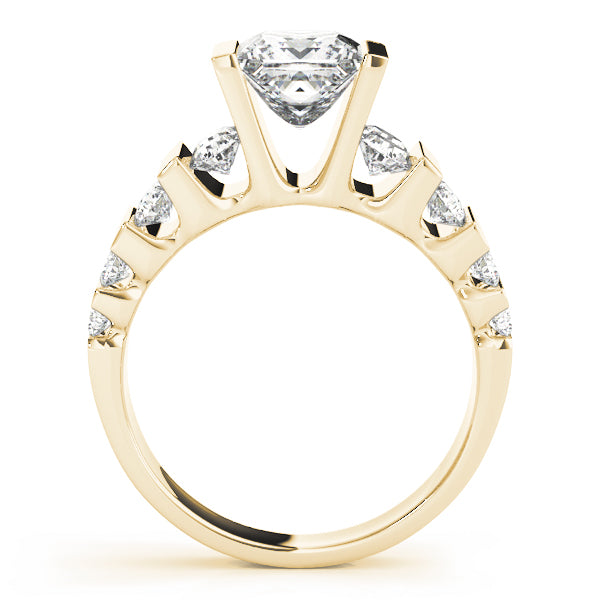 Round Multi-Row Diamond Engagement Ring · 1.74 ct tw