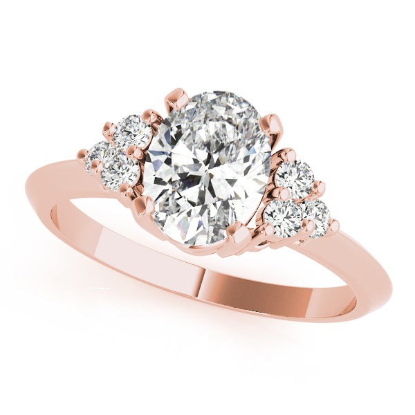 Oval Gemstone Fashion Ring · 0.18 ct tw