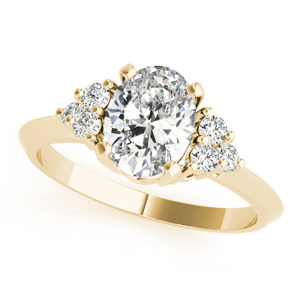 Oval Gemstone Fashion Ring · 0.18 ct tw