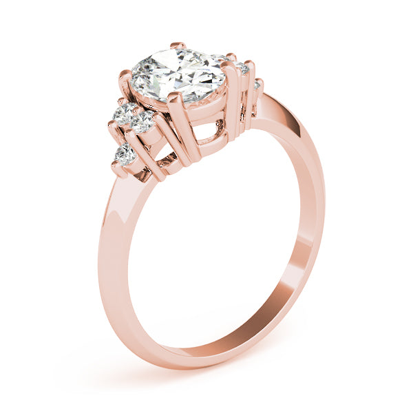 Oval Gemstone Fashion Ring · 0.18 ct tw