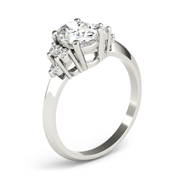 Oval Gemstone Fashion Ring · 0.18 ct tw