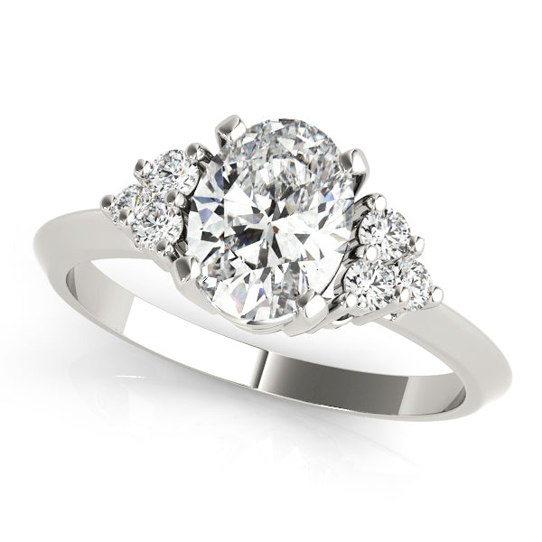 Oval Gemstone Fashion Ring · 0.18 ct tw