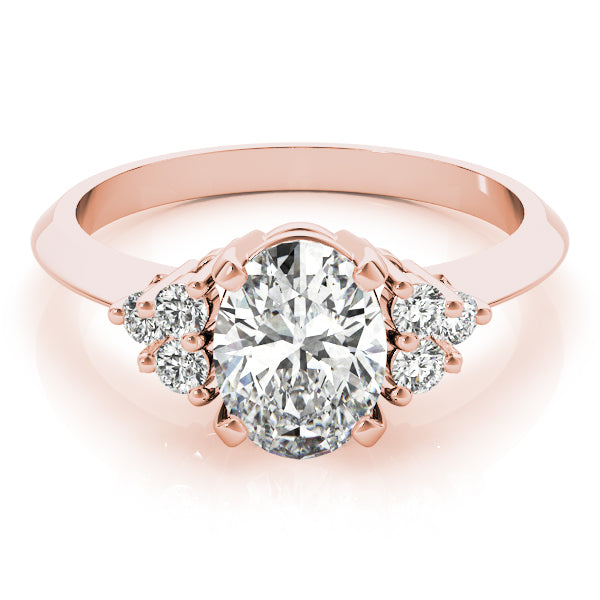 Oval Gemstone Fashion Ring · 0.18 ct tw