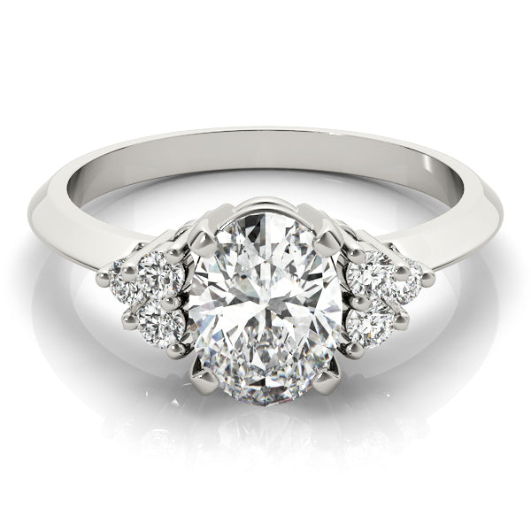 Oval Gemstone Fashion Ring · 0.18 ct tw
