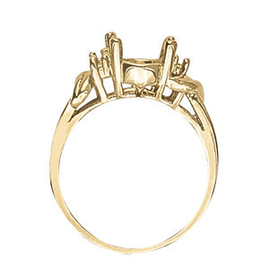Oval Gemstone Fashion Ring · 0.08 ct tw