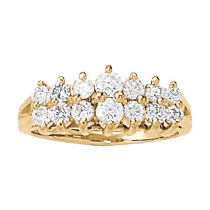 Diamond Pyramid Fashion Ring · 0.49 ct tw
