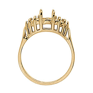 Oval Gemstone Fashion Ring · 0.30 ct tw