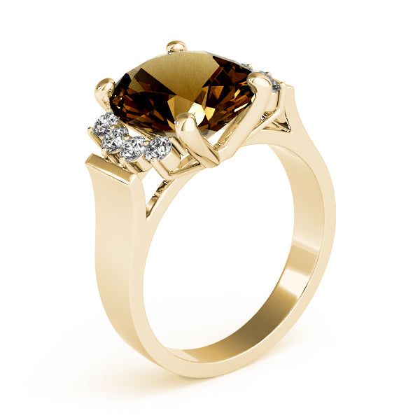 Oval Gemstone Fashion Ring · 0.32 ct tw