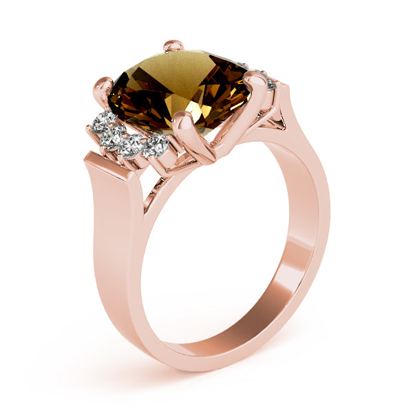 Oval Gemstone Fashion Ring · 0.40 ct tw