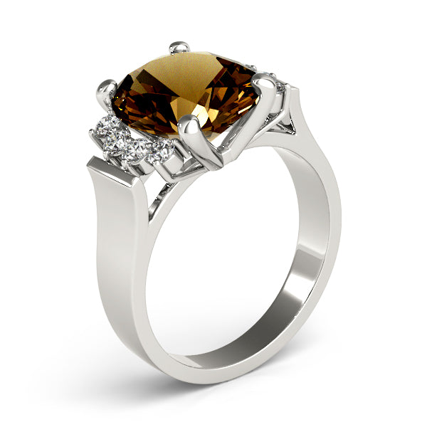 Oval Gemstone Fashion Ring · 0.32 ct tw