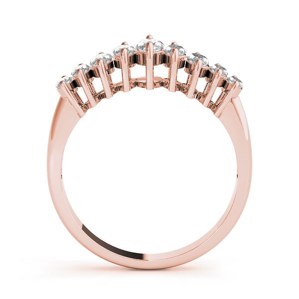 Marquise Fancy Shape Diamond Wedding Band · 1.05 ct tw