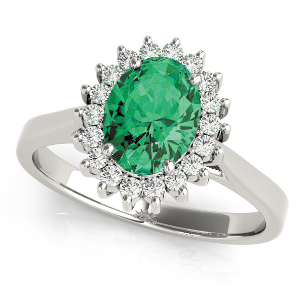 Oval Gemstone Fashion Ring · 0.22 ct tw
