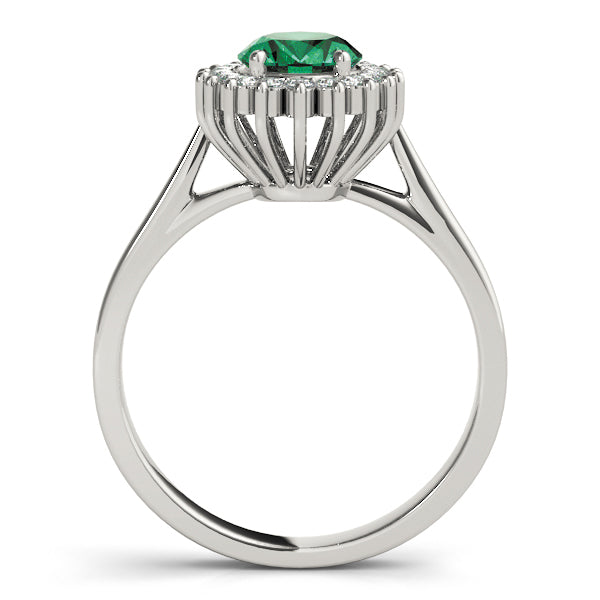 Oval Gemstone Fashion Ring · 0.14 ct tw