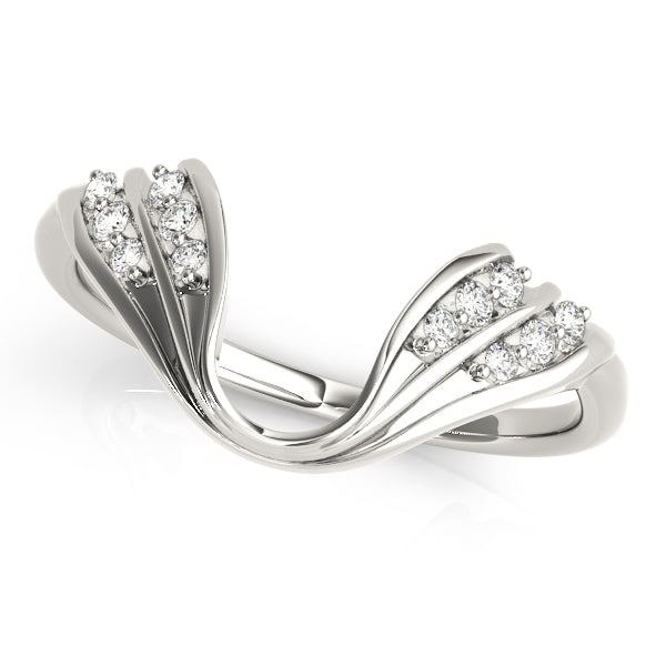 Wraps & Inserts Diamond Wedding Band · 0.12 ct tw