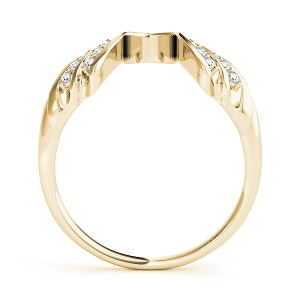 Wraps & Inserts Diamond Wedding Band · 0.12 ct tw