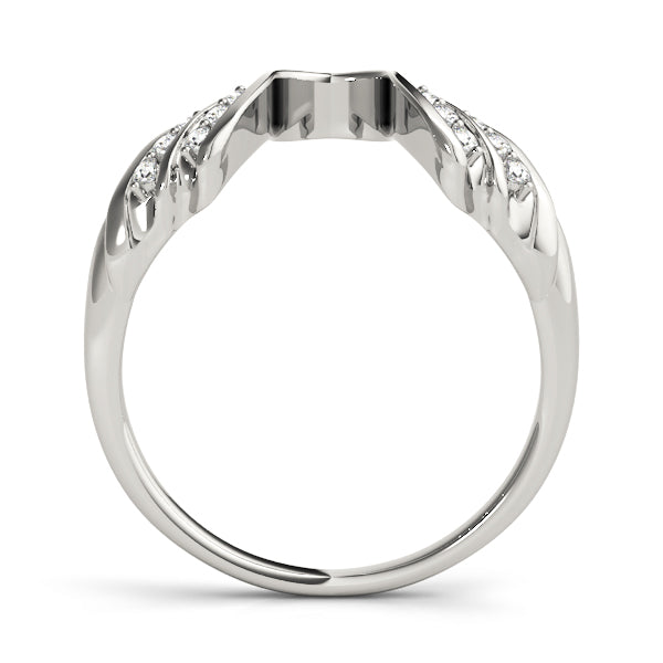 Wraps & Inserts Diamond Wedding Band · 0.12 ct tw