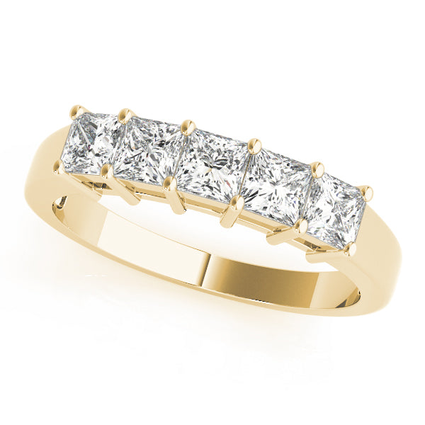 Princess Fancy Shape Diamond Wedding Band · 1.05 ct tw