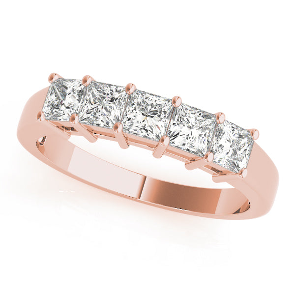 Princess Fancy Shape Diamond Wedding Band · 1.05 ct tw