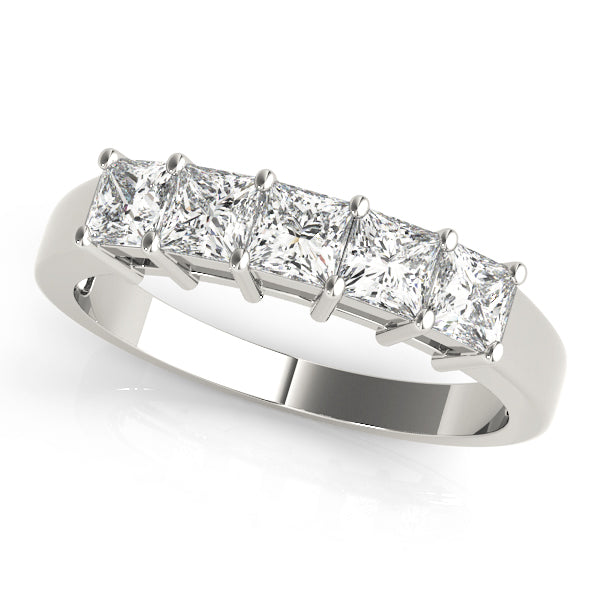 Princess Fancy Shape Diamond Wedding Band · 1.05 ct tw