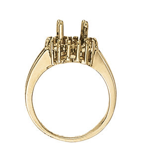 Oval Gemstone Fashion Ring · 0.36 ct tw