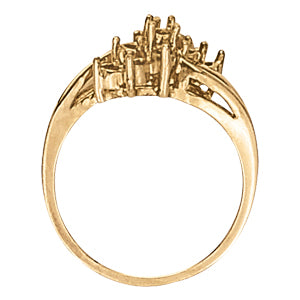 Diamond Cluster Fashion Ring · 0.41 ct tw