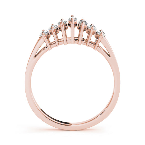 Marquise Fancy Shape Diamond Wedding Band · 1.35 ct tw