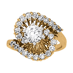 Round Diamond Fashion Ring · 1.84 ct tw