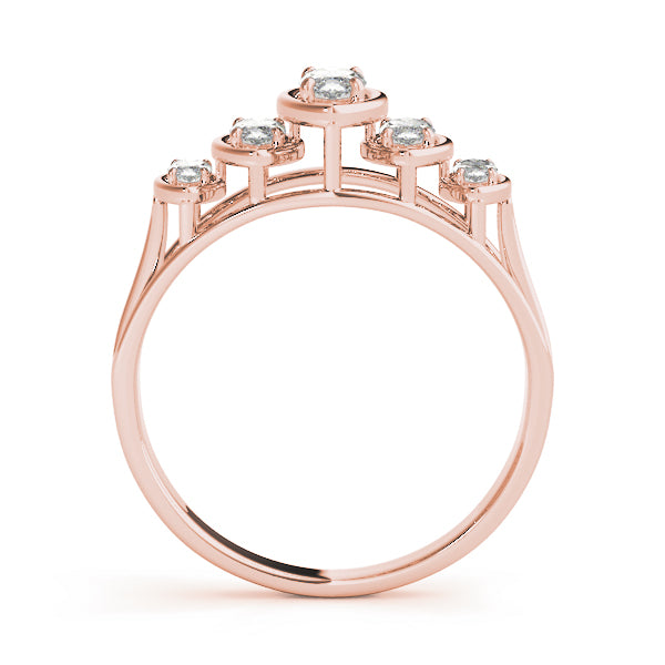 Marquise Fancy Shape Diamond Wedding Band · 0.69 ct tw