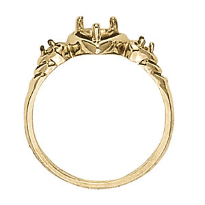 Heart Gemstone Fashion Ring · 0.02 ct tw