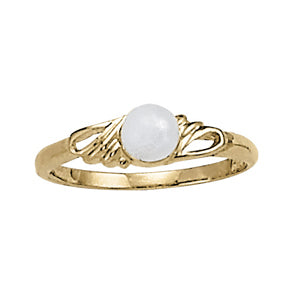 Pearl Gemstone Fashion Ring