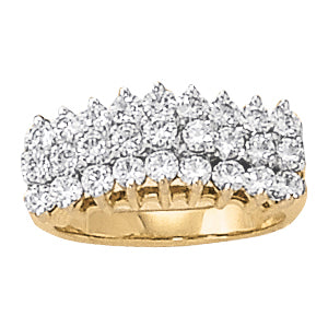 Diamond Pyramid Fashion Ring · 1.35 ct tw