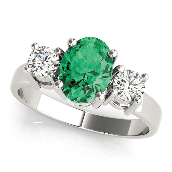 Oval Gemstone Fashion Ring · 0.36 ct tw