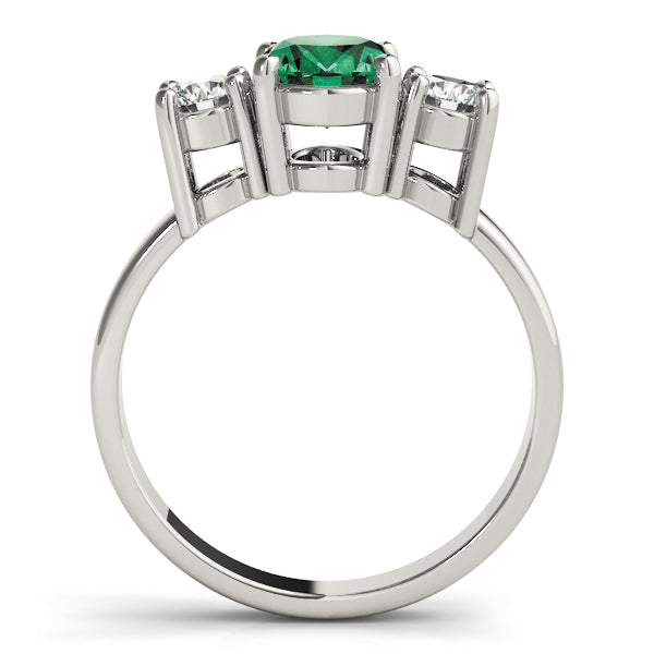 Oval Gemstone Fashion Ring · 0.36 ct tw