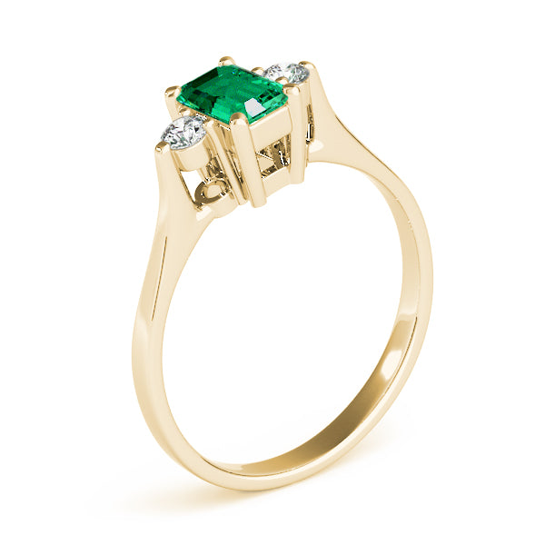 Emerald Gemstone Fashion Ring · 0.10 ct tw