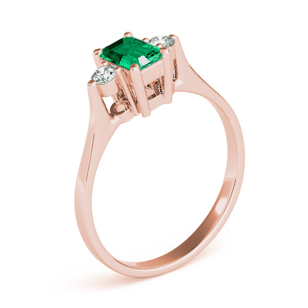 Emerald Gemstone Fashion Ring · 0.10 ct tw