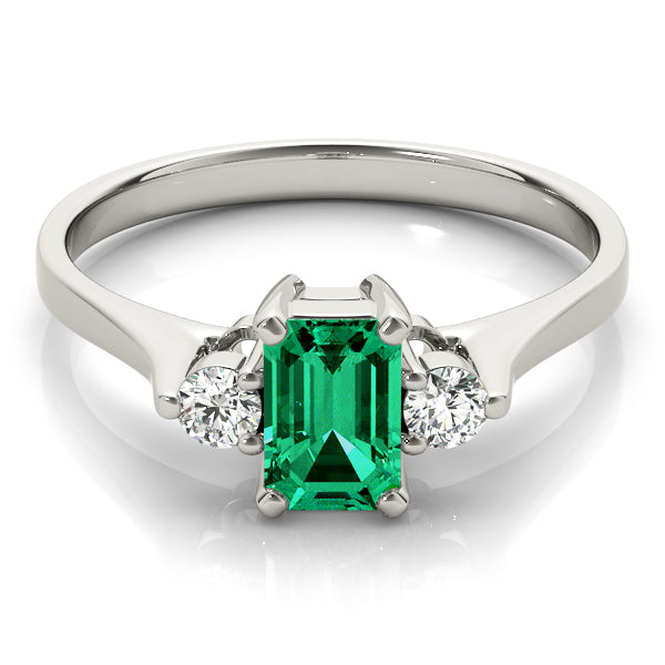 Emerald Gemstone Fashion Ring · 0.10 ct tw