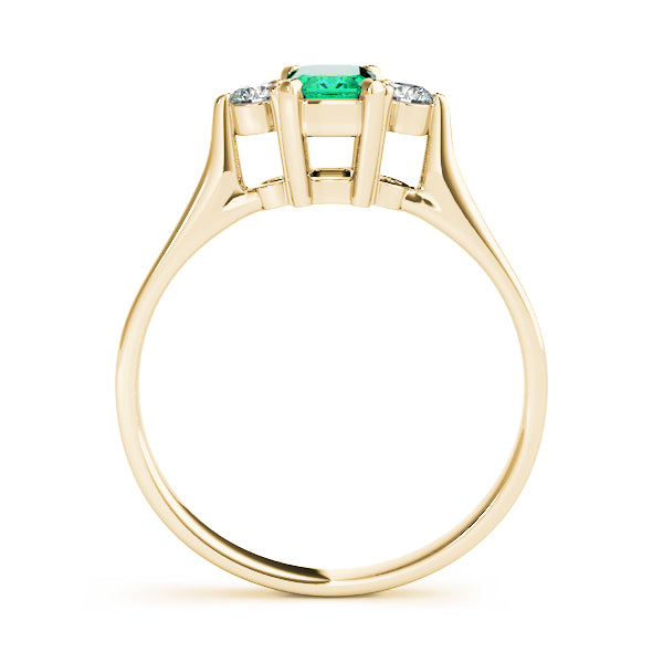 Emerald Gemstone Fashion Ring · 0.10 ct tw
